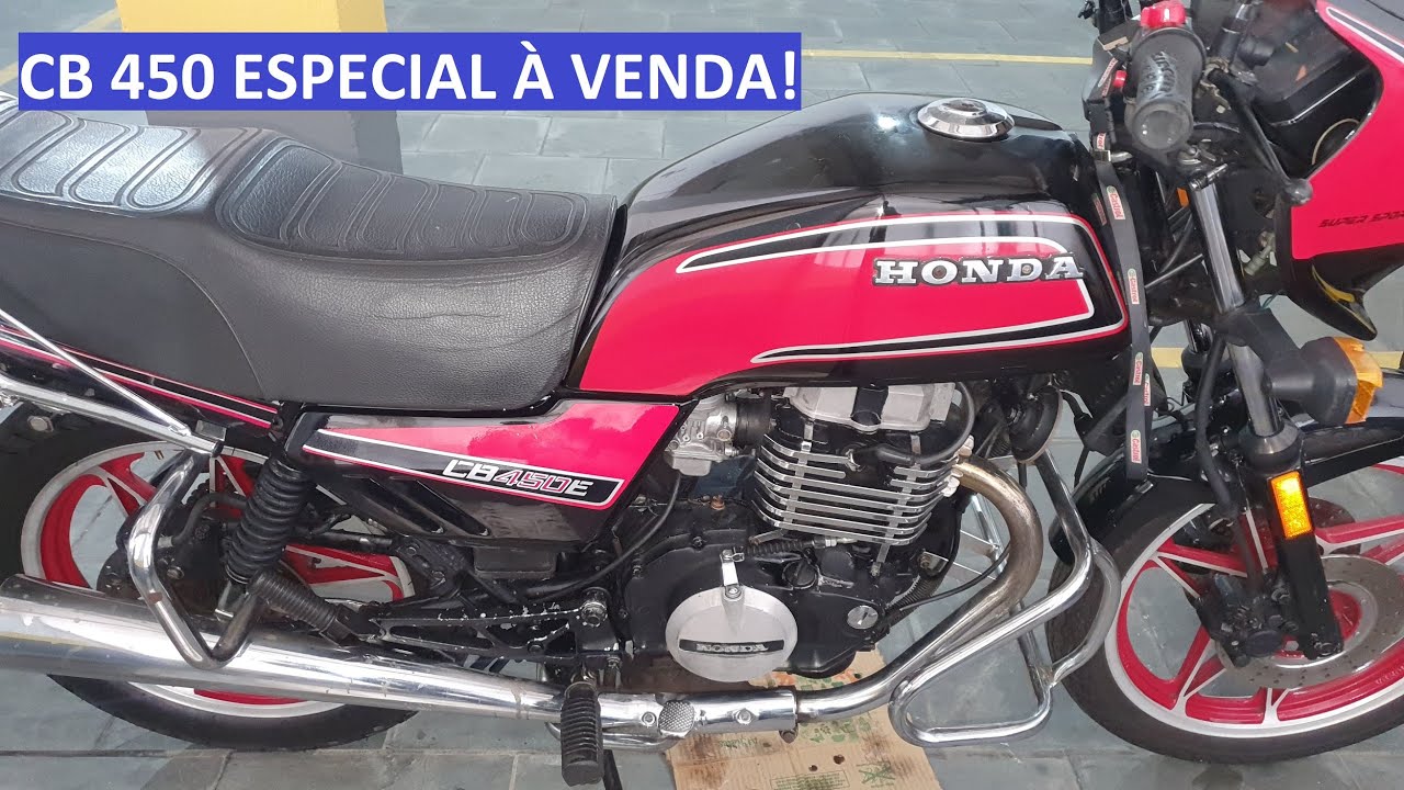 Fui conferir uma Antiga Honda Cb 450 ESPECIAL 1985 &agrave; venda por apenas R$10.500! Ser&aacute; que est&aacute; boa?