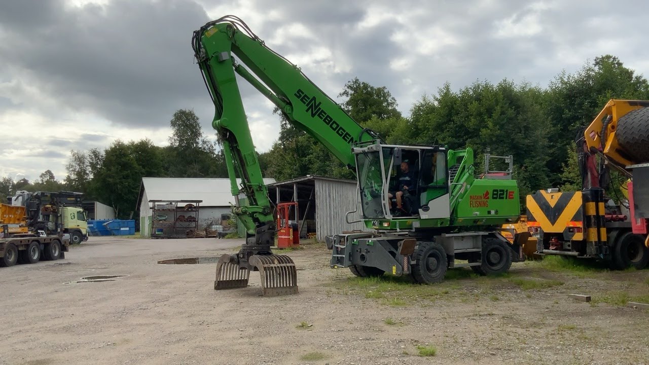 Köp Materialhanterare Sennebogen 821E på Klaravik