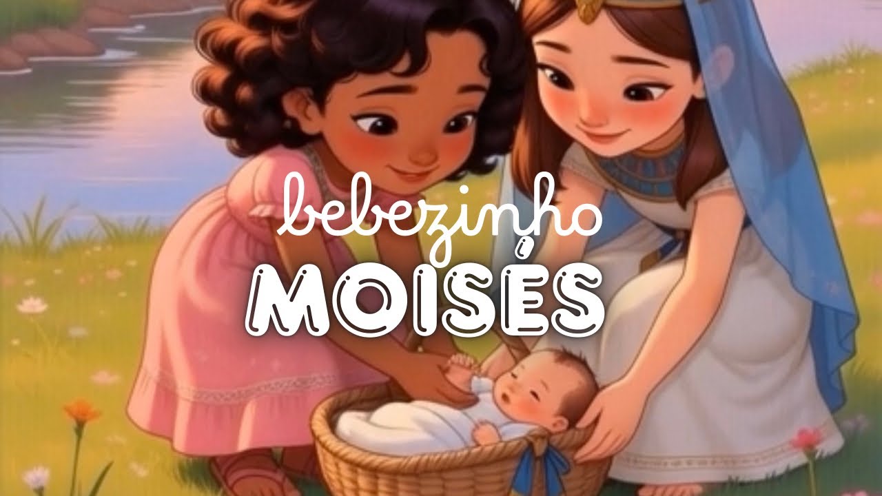 História bíblica, Bebezinho Moisés, com Mel e Bella 
