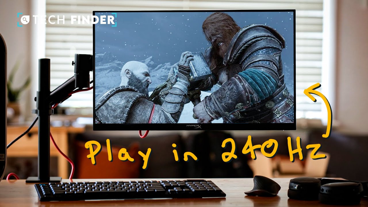 This 240Hz gaming monitor has it's own arm | Armada 25 review