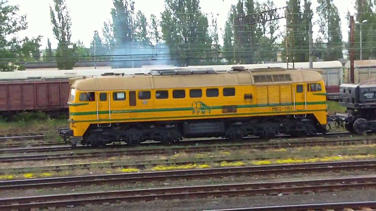 M62-1151 ż&oacute;łty G startuje z kruszywem, PPM-T.