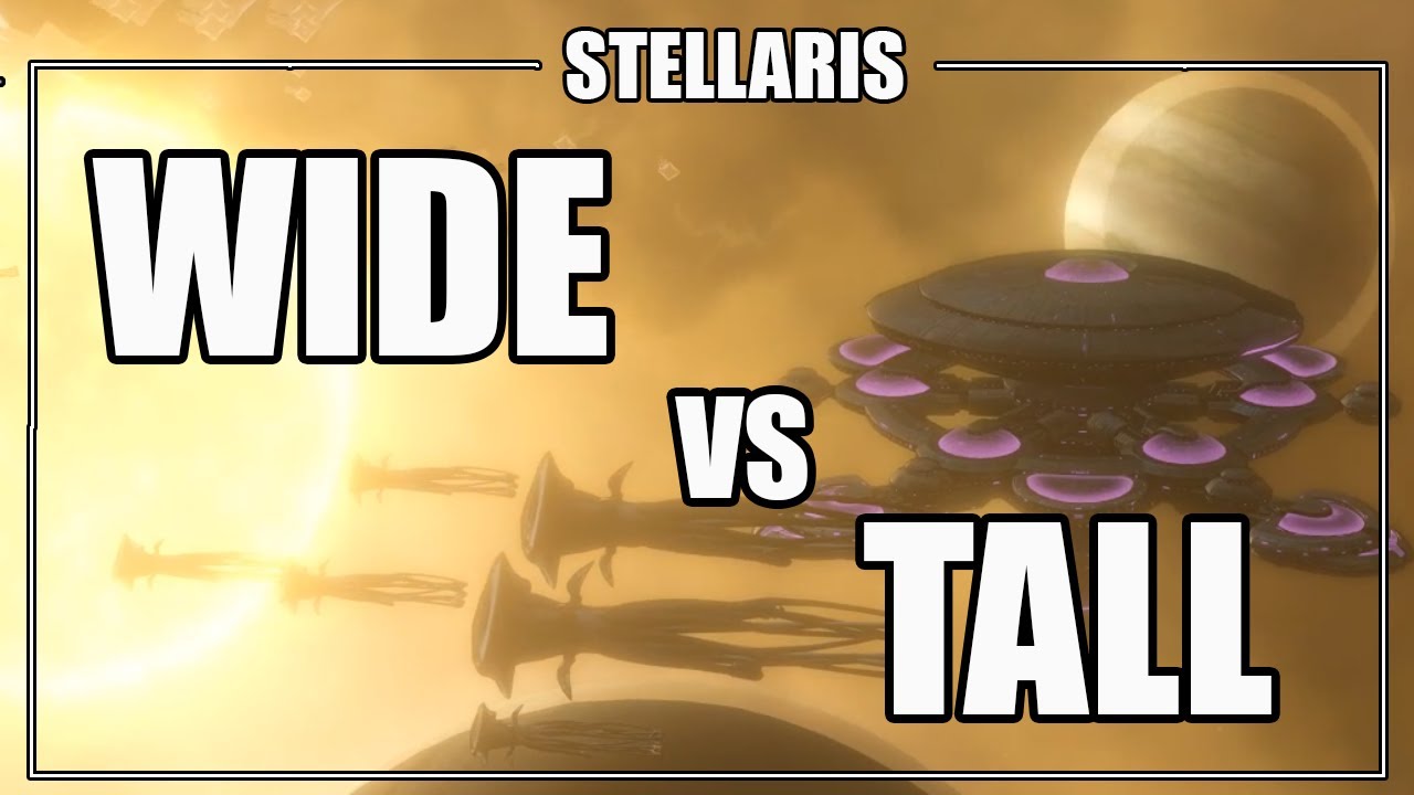 Stellaris - Wide vs Tall (Post Federations)