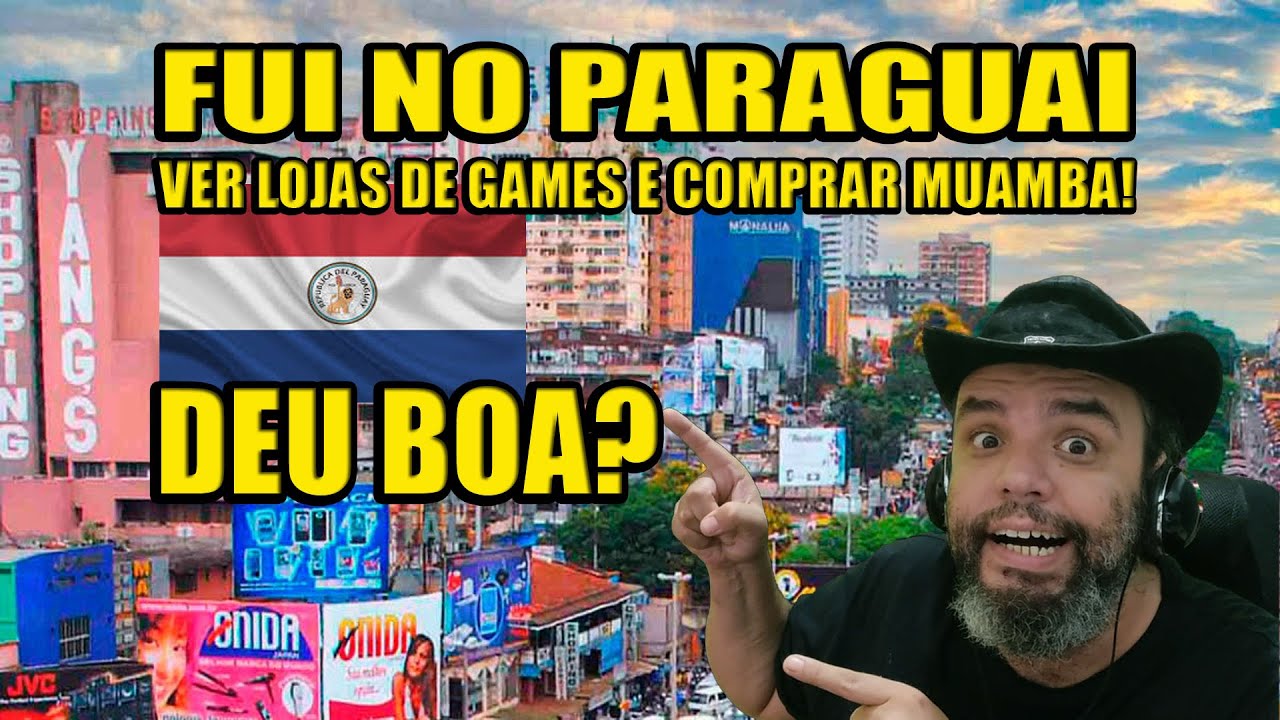 Fui no Paraguai ver umas lojas de games e comprar umas muambas - Vale a pena comprar games l&aacute;?