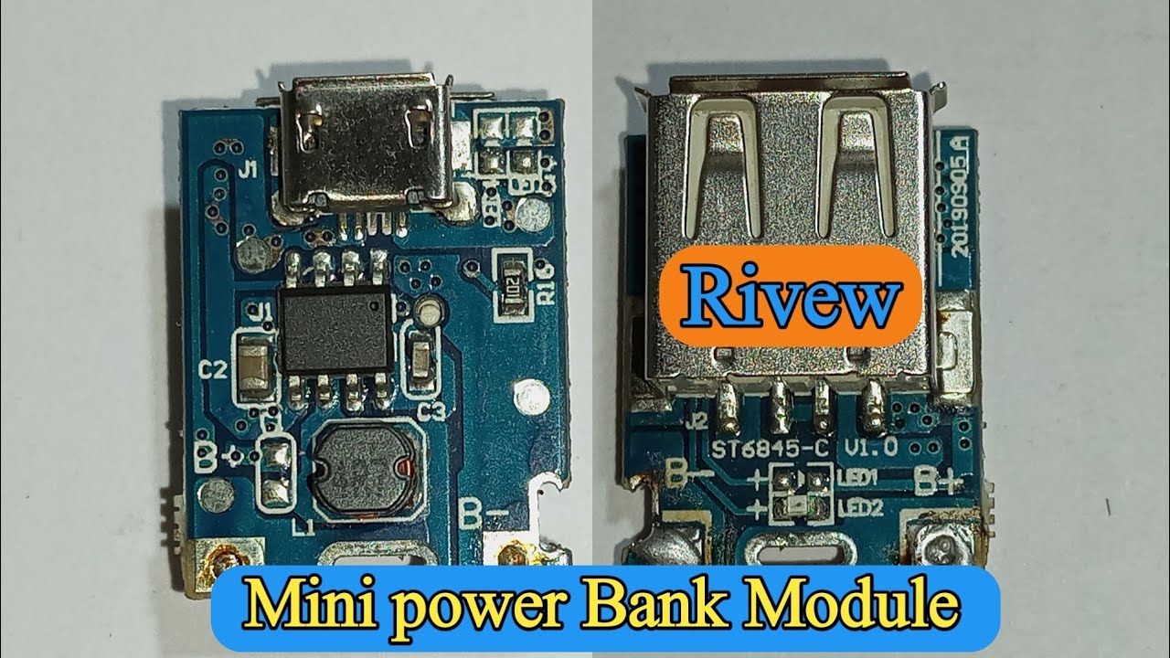 T6845-C Power Bank Charging Circuit Module |Mini power Bank |5v 1a Power Bank charging module