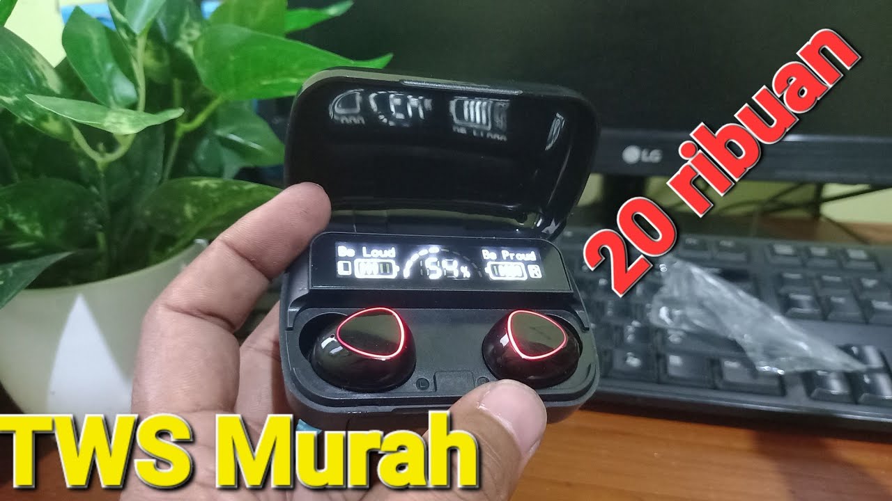 Review Headset TWS viral di shoope dan tiktok cuma 20ribuan || TWS Murah