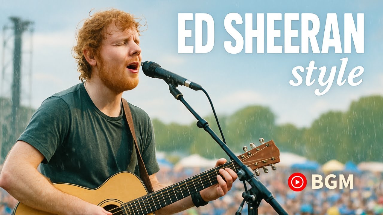 【Playlist】Windowpane Whispers_inspire by Ed Sheeran | Focus / Study / Relax