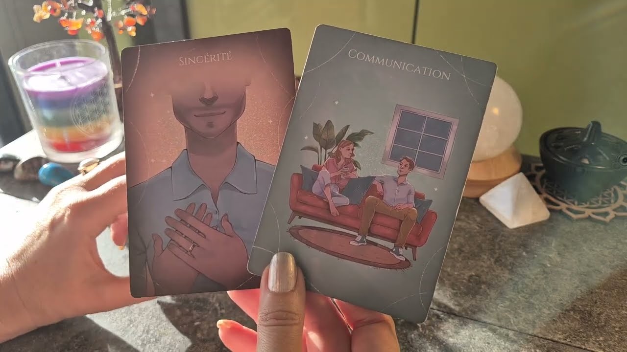 Što mu je na duši,  a što na usnama? 🙃Misli li i govori isto? Ljubavno tarot čitanje ❤️