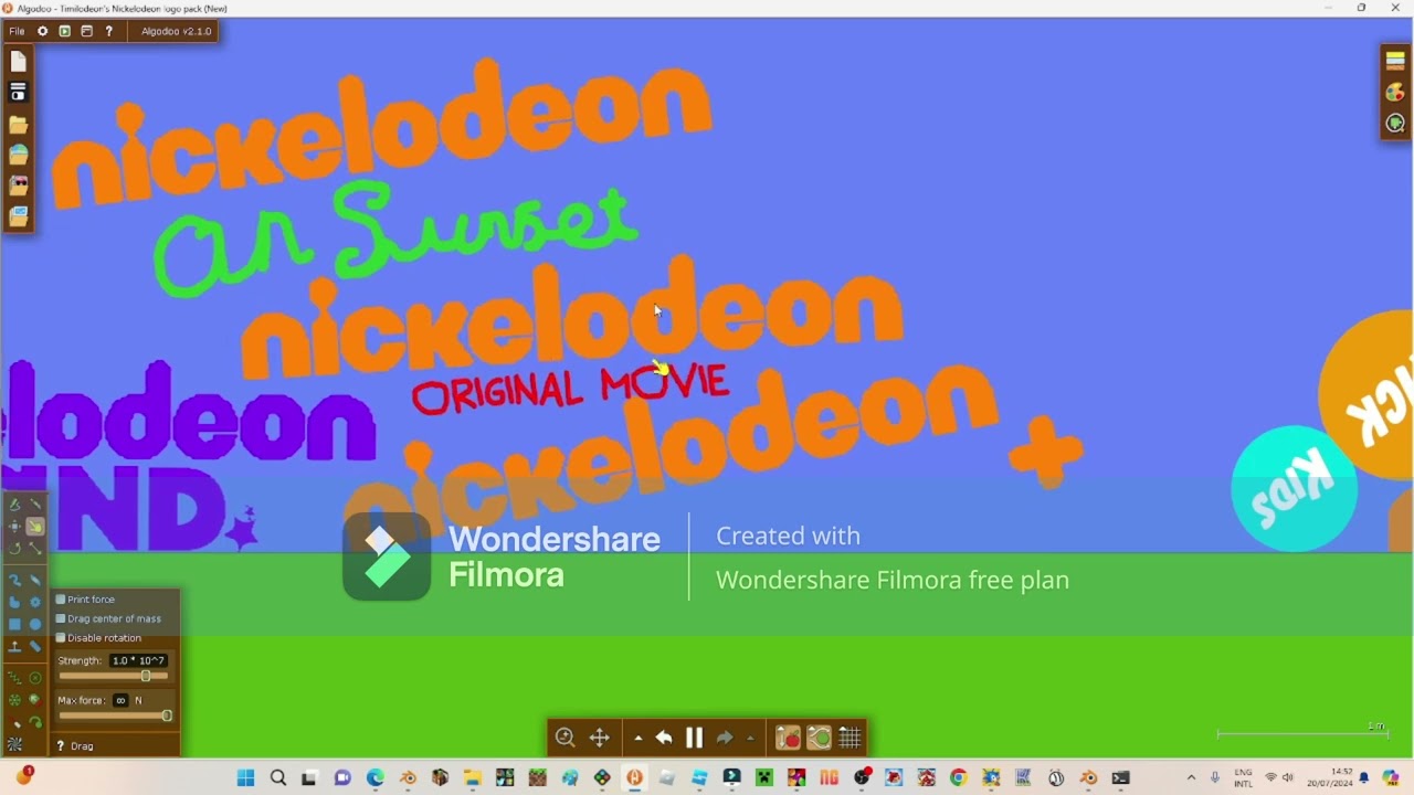 Nickelodeon logos Part 14: Chaos Contraption (For @timilodeon526)