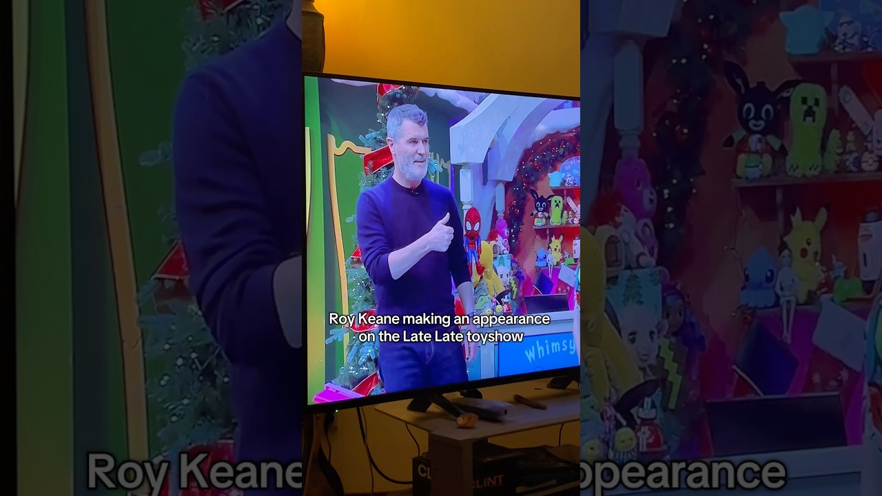 Late Late Toyshow with Roy Keane! 