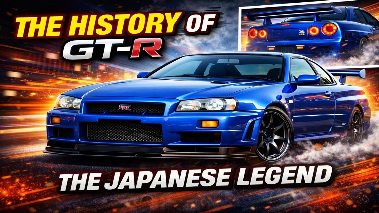 “THE LEGEND OF SKYLINE GT-R”　#Shorts#YouTubeShorts#SkylineGTR#GTR#Nissan#JDM#JapaneseCars#CarHistory