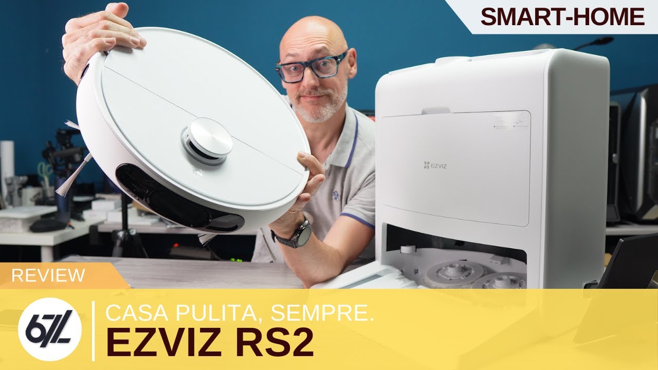 EZVIZ RS2, pulizia PROFONDA e COMPLETA, SEMPRE!