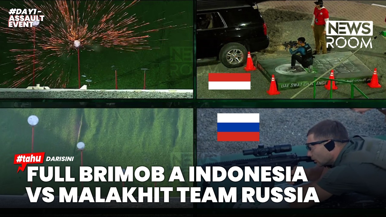 FULL BRIMOB A INDONESIA VS RUSSIA MALAKHIT TEAM THREE UAE SWAT CHALLENGE 2026 #uaeswatchallenge2026