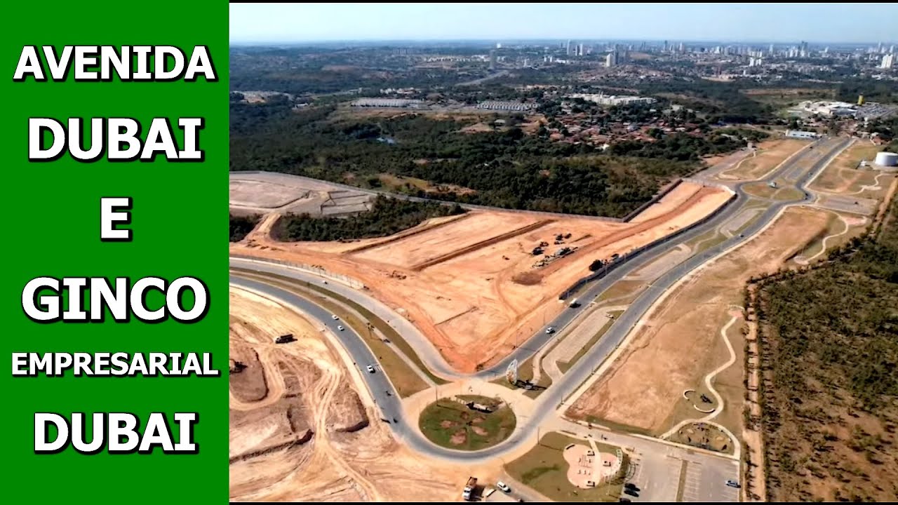 OBRAS AVENIDA DUBAI - GINCO EMPRESARIAL DUBAI E PREFEITURA DE CUIABÁ - DJI AIR 2S