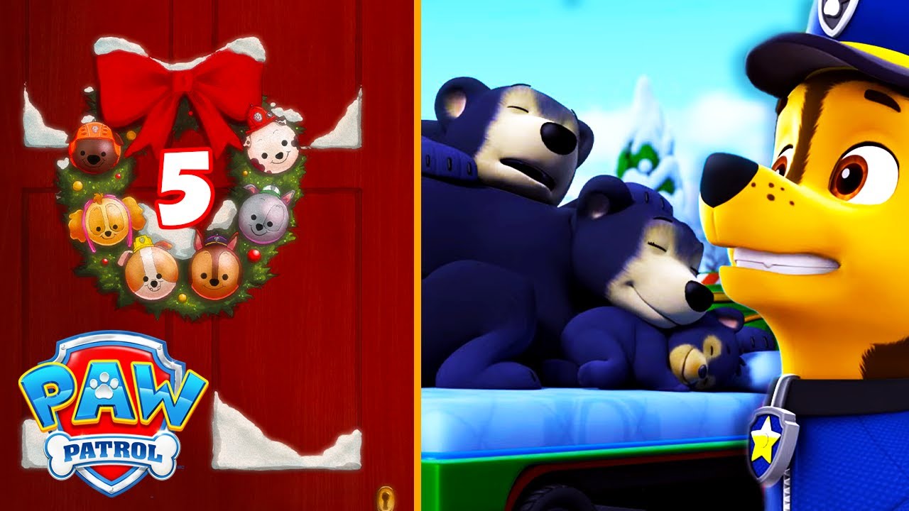 Chase Wrangles Sleepy Bears Back to the Forest! | Chase's 12 Days of Christmas 🎁 | 6 Days to Go!