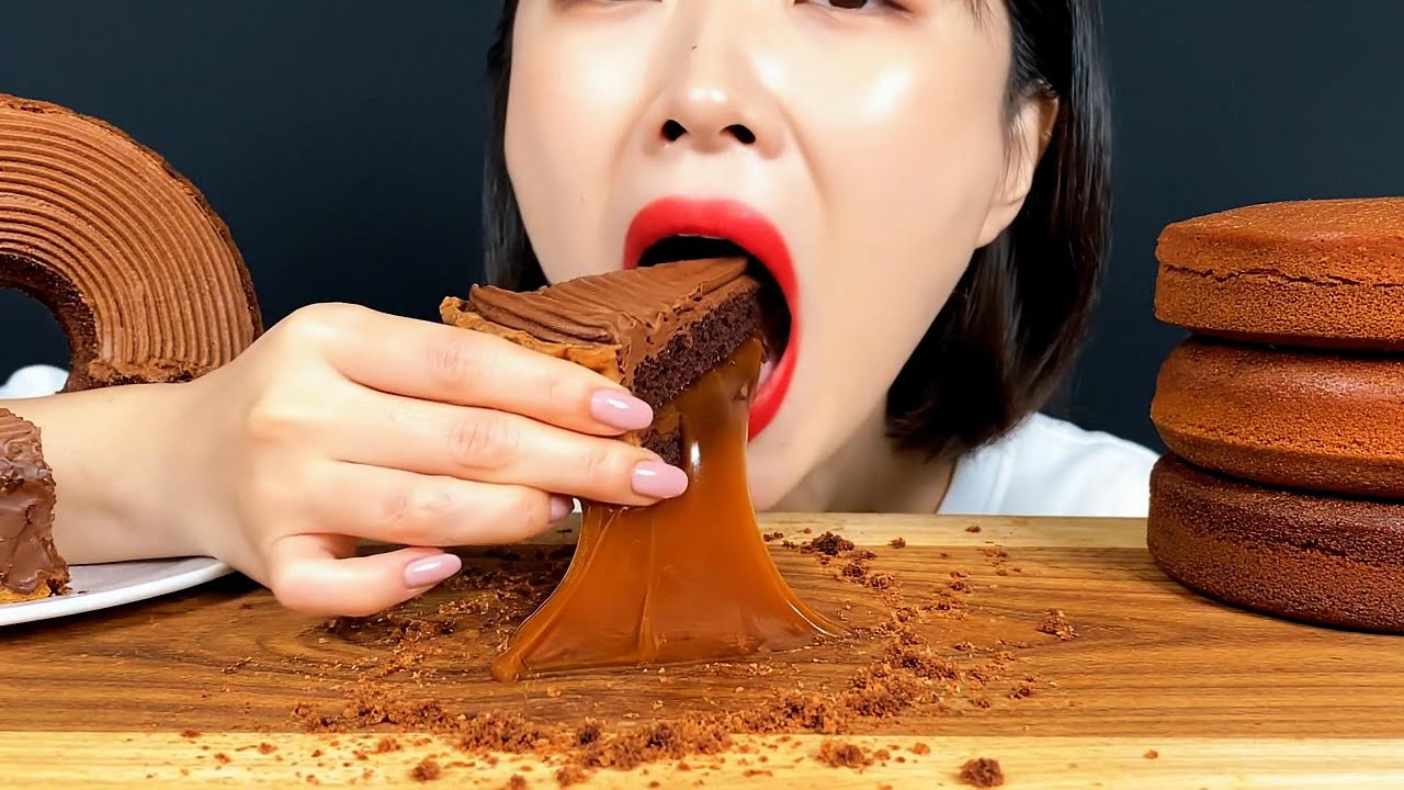 ASMR Mukbang 🍫 Chocolate Party with Godiva, Ice Cream & Mochi  Luxury Dessert Sounds