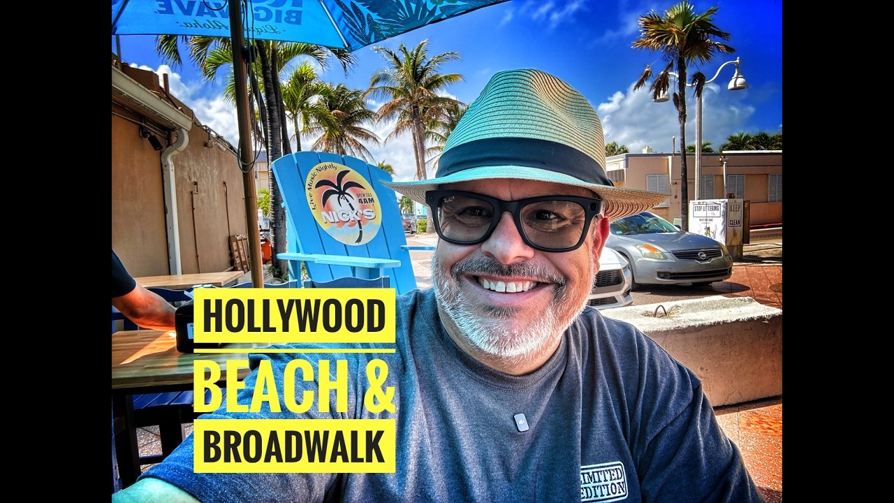 Hollywood Beach & Broadwalk (including Nick's Bar)