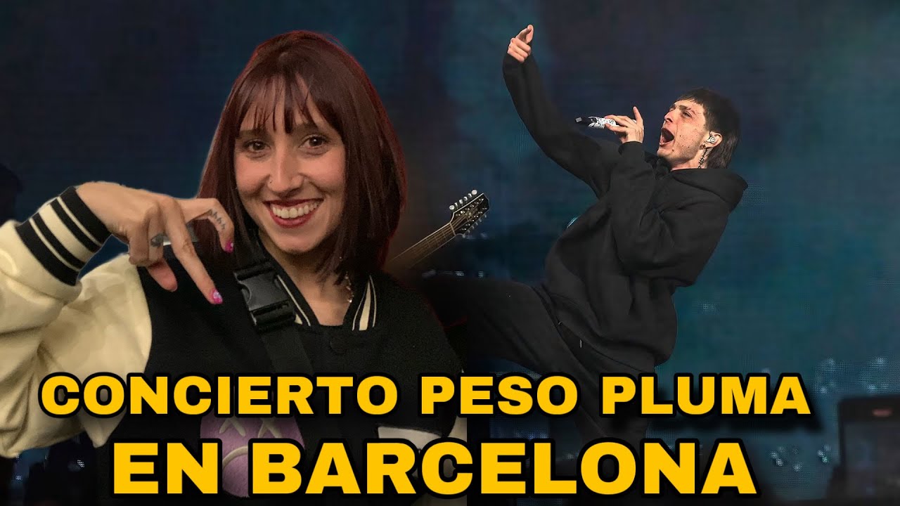 ¿El  CONCIERTO de PESO PLUMA en ESPAÑA 🇪🇸 y en MÉXICO 🇲🇽es igual ?
