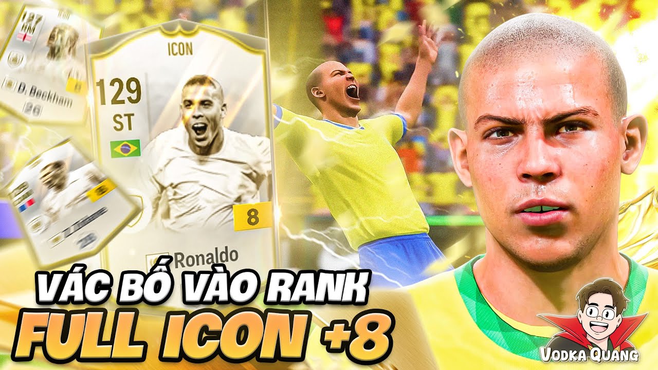 Vodka Quang | Chạm tay vào giấc mơ với Team ICON +8 khủng nhất server dàn Ronaldo, Zidane, Beckham 8