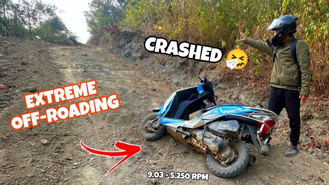 Unbelievable Torque! Honda Dio BS3 Off-Road Challenge🤯