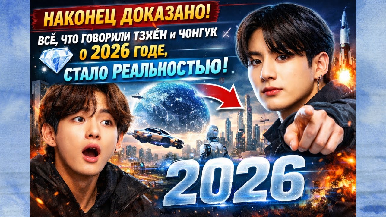 😱 Эксперт раскрывает правду о обещании Тэхёна и Чонгука на 2026 год