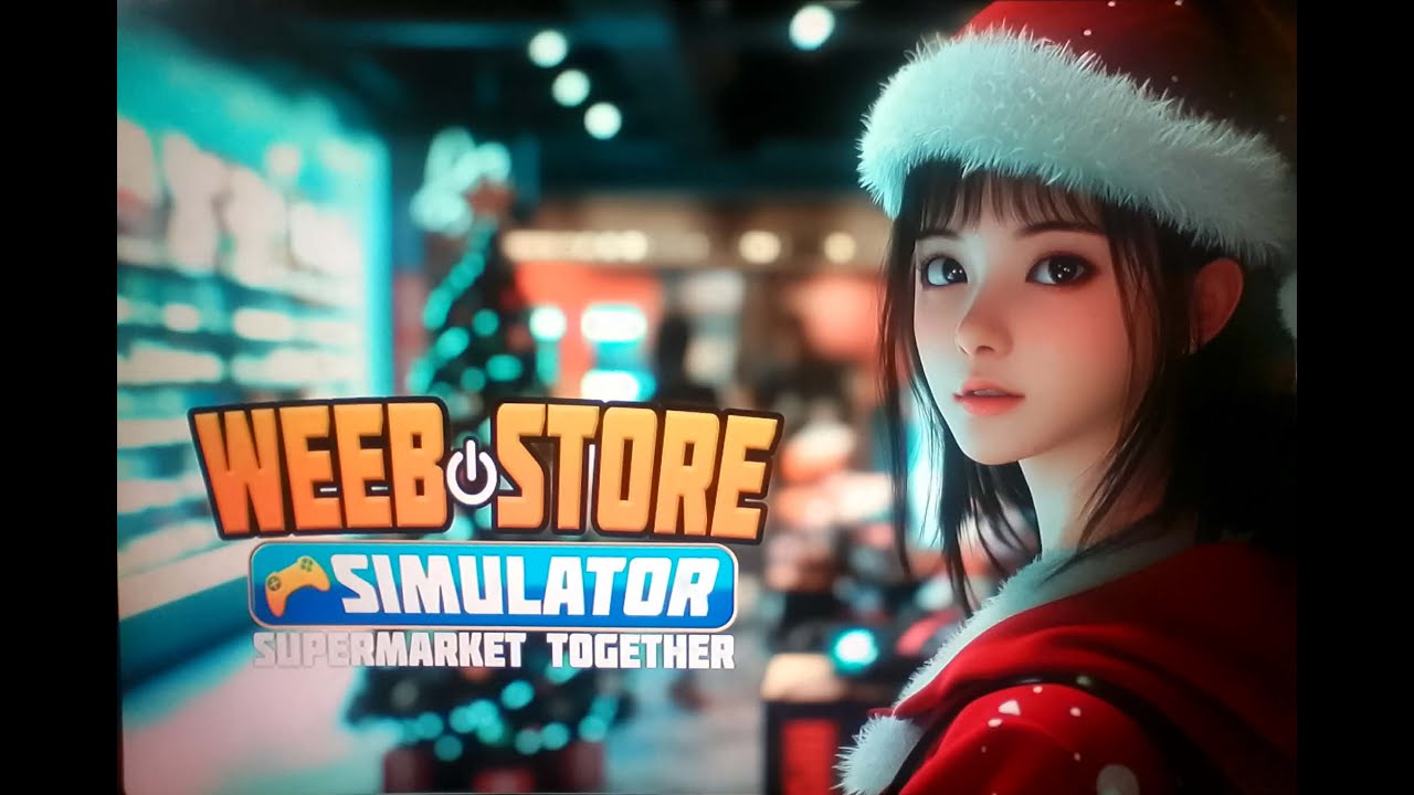Weeb Store Simulator Supermarket Together 2025 PS5 🎮  🎅🏽☃️🎁 Christmas Update 🎁