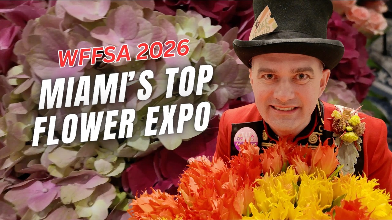 Inside WFFSA Miami 2026: New Flower Varieties & Award Winners!