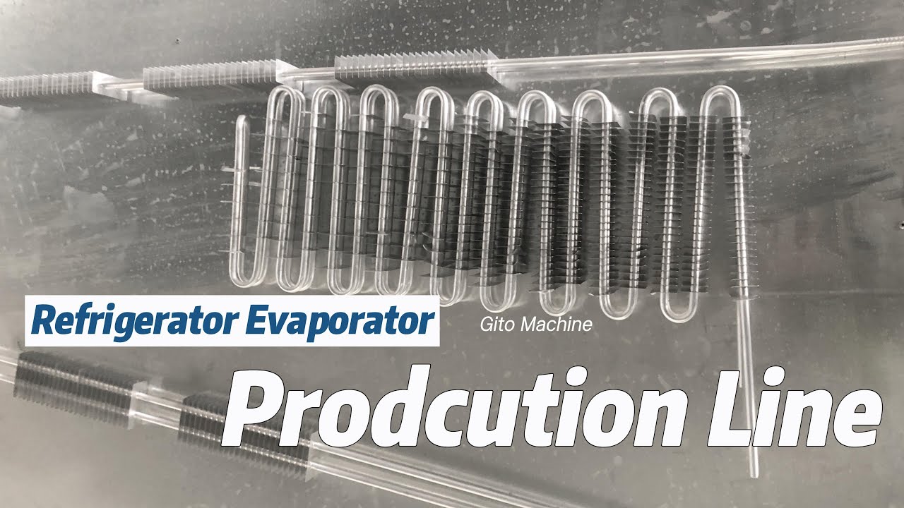 Refrigerator Inline No Frost Evaporator Coil Manufacturing Machine (Asia Type)