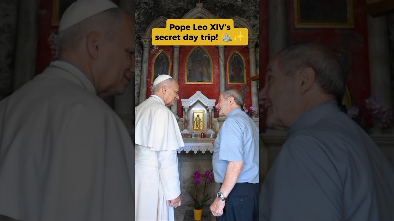 ✨Pope Leo XIV Unexpectedly Surprise Visits Locals! ⛰️