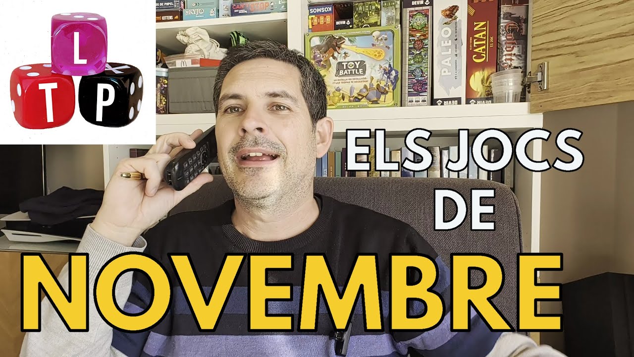 ELS JOCS DE NOVEMBRE de LA TAULA PLANA