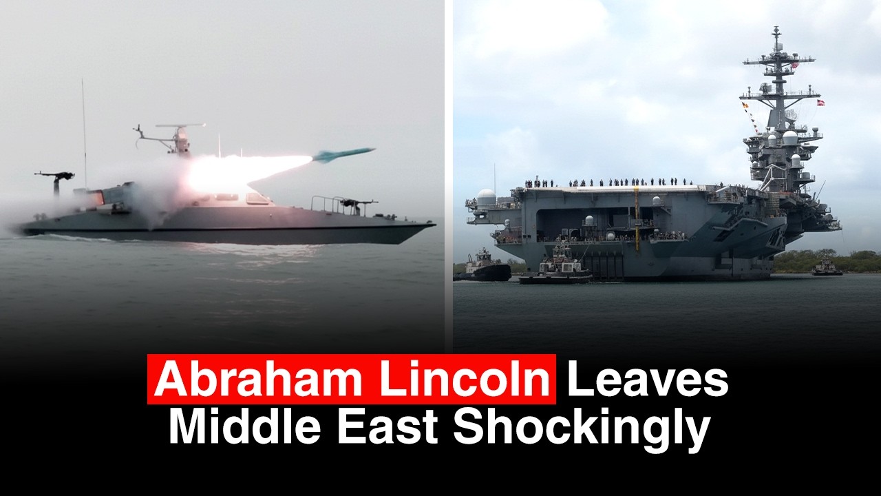 Сообщается, что авианосец USS Abraham Lincoln отозвал свои корабли с Ближнего Востока после дейст...
