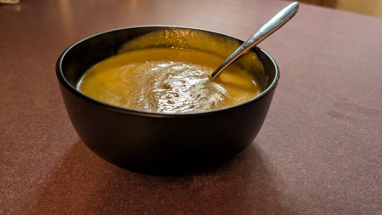 Quick and Easy Butternut Squash Soup 🍲