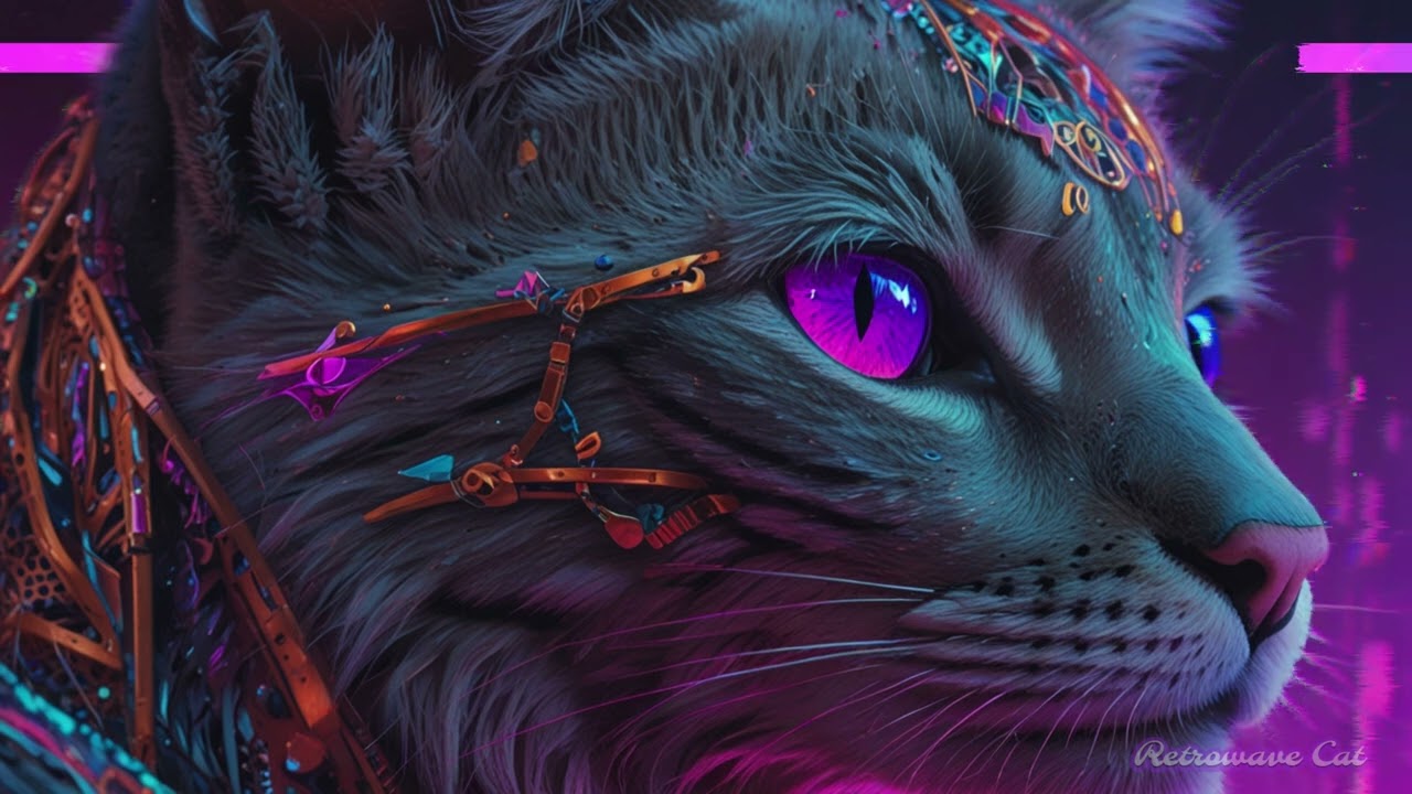MIX & MEOW #4 &bull; Electronic &bull; Synth & Chill Music || Catwave Vibes  &bull; 1 Hour
