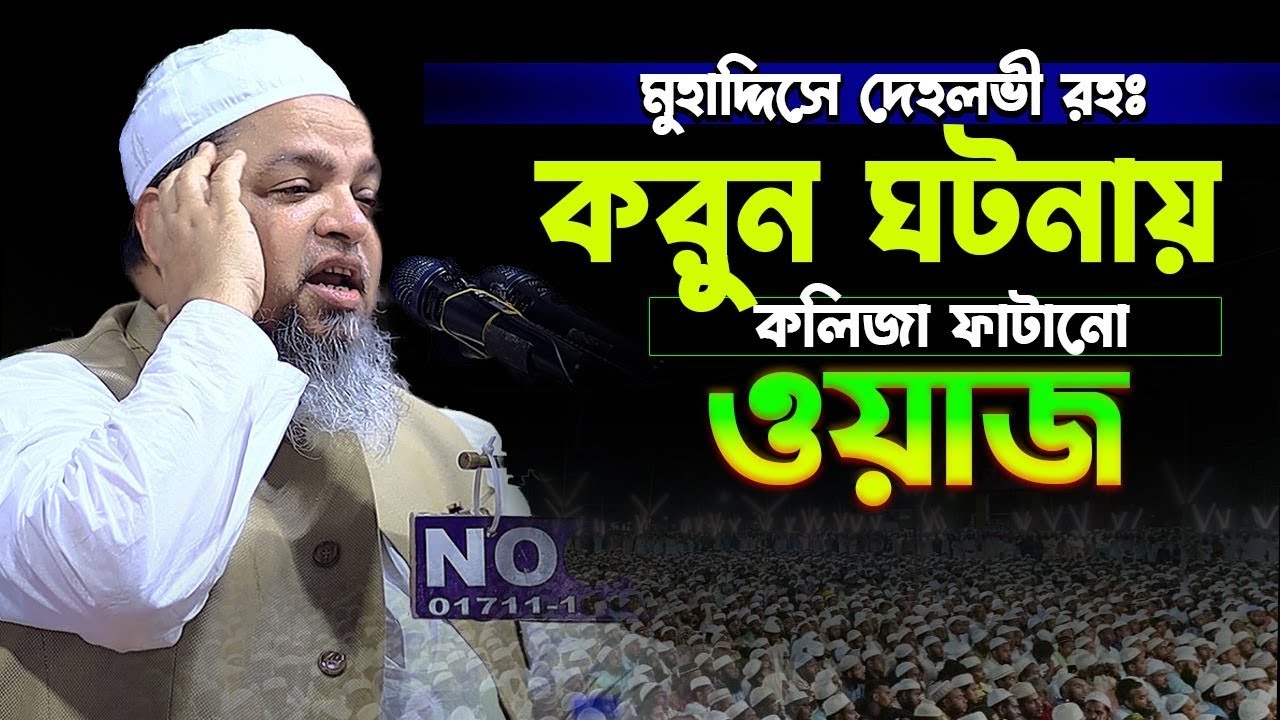 মুহাদ্দিসে দেহলভী রহঃ এর করুন ঘটনায় সেরা ওয়াজ।খালেদ সাইফুল্লাহ আইয়ুবী,khaled saifullah ayiub