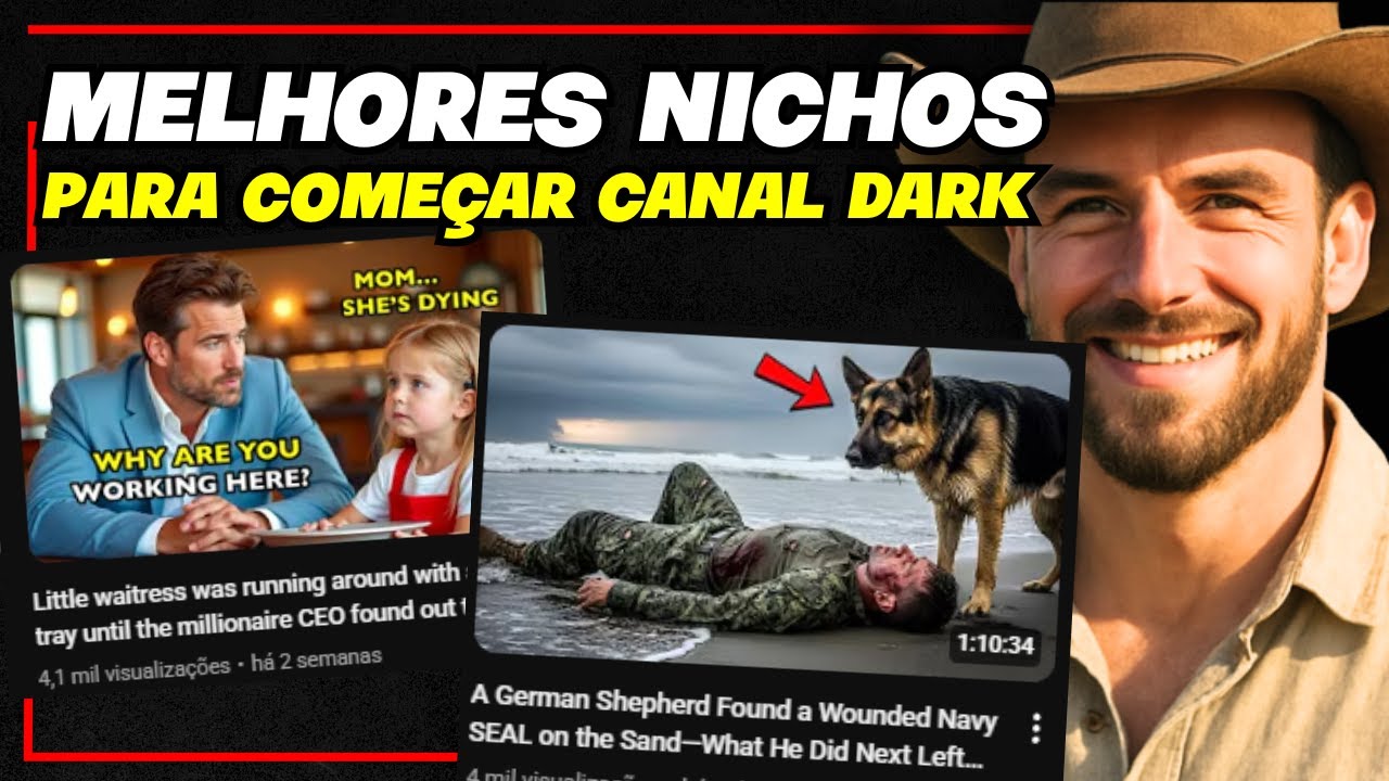 Se eu fosse começar um Canal Dark do zero, eu escolheria um desses 8 nichos