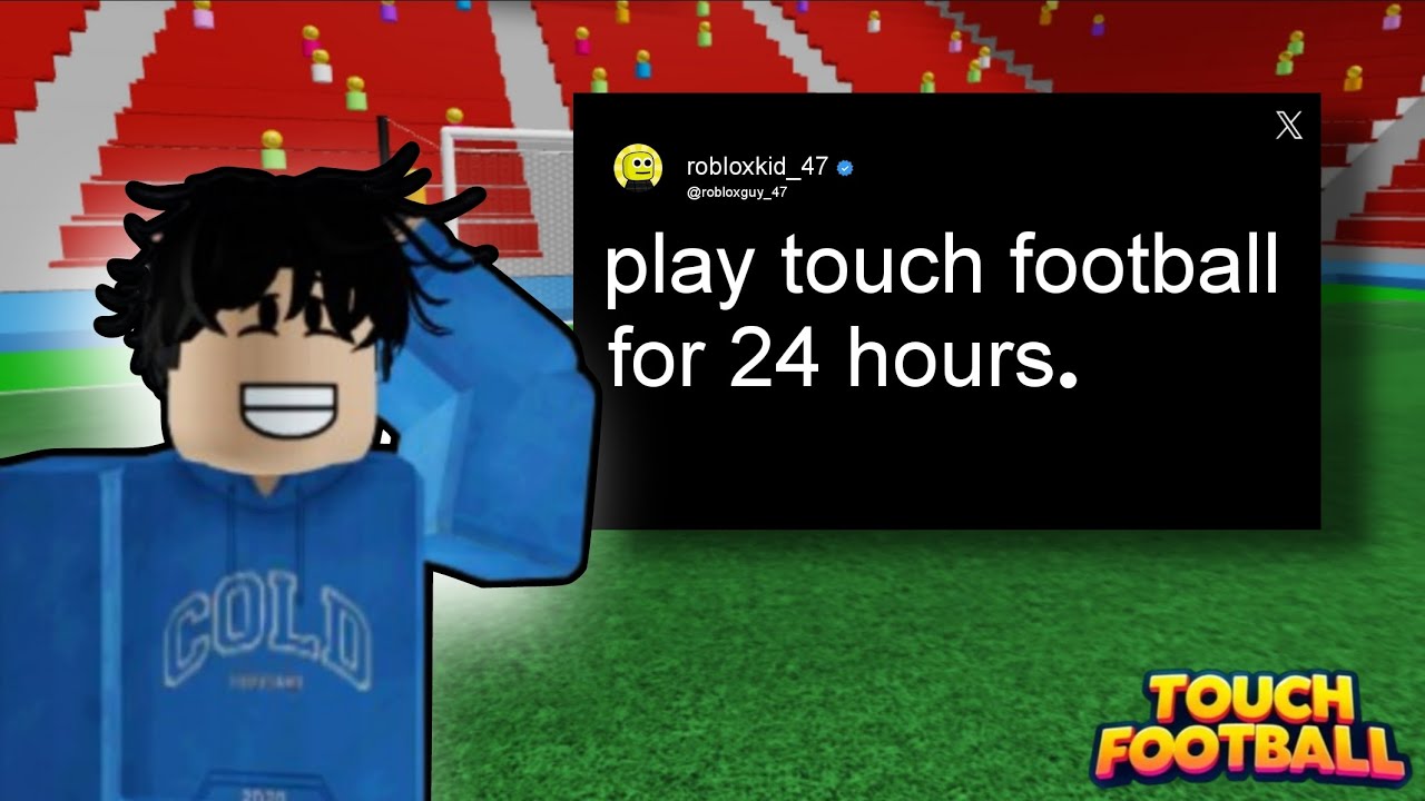 I Attempted YOUR BEST Touch Football DARES! (Roblox Football)