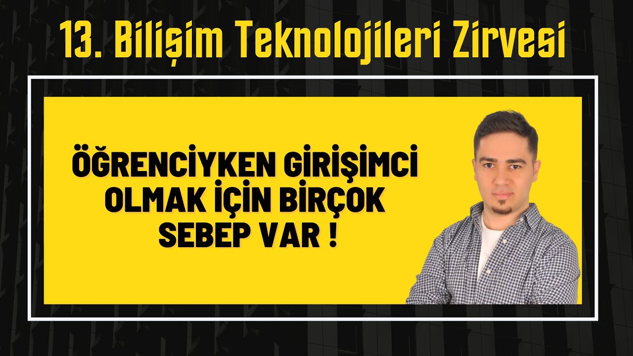 Harun &Uuml;NL&Uuml;SOY - &Uuml;niversite D&ouml;neminde Girişimcilik #BTZ