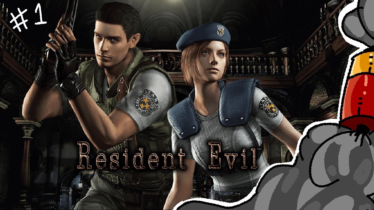 Tomando susto em Resident Evil 1 (Inteiro) #1