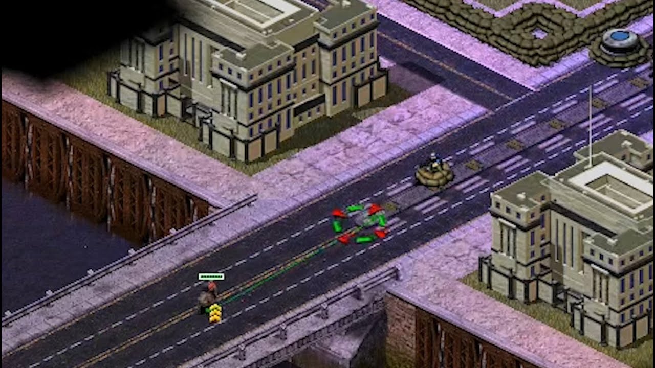 Hitting the Pentagon with just one Conscript?！ -Red Alert2