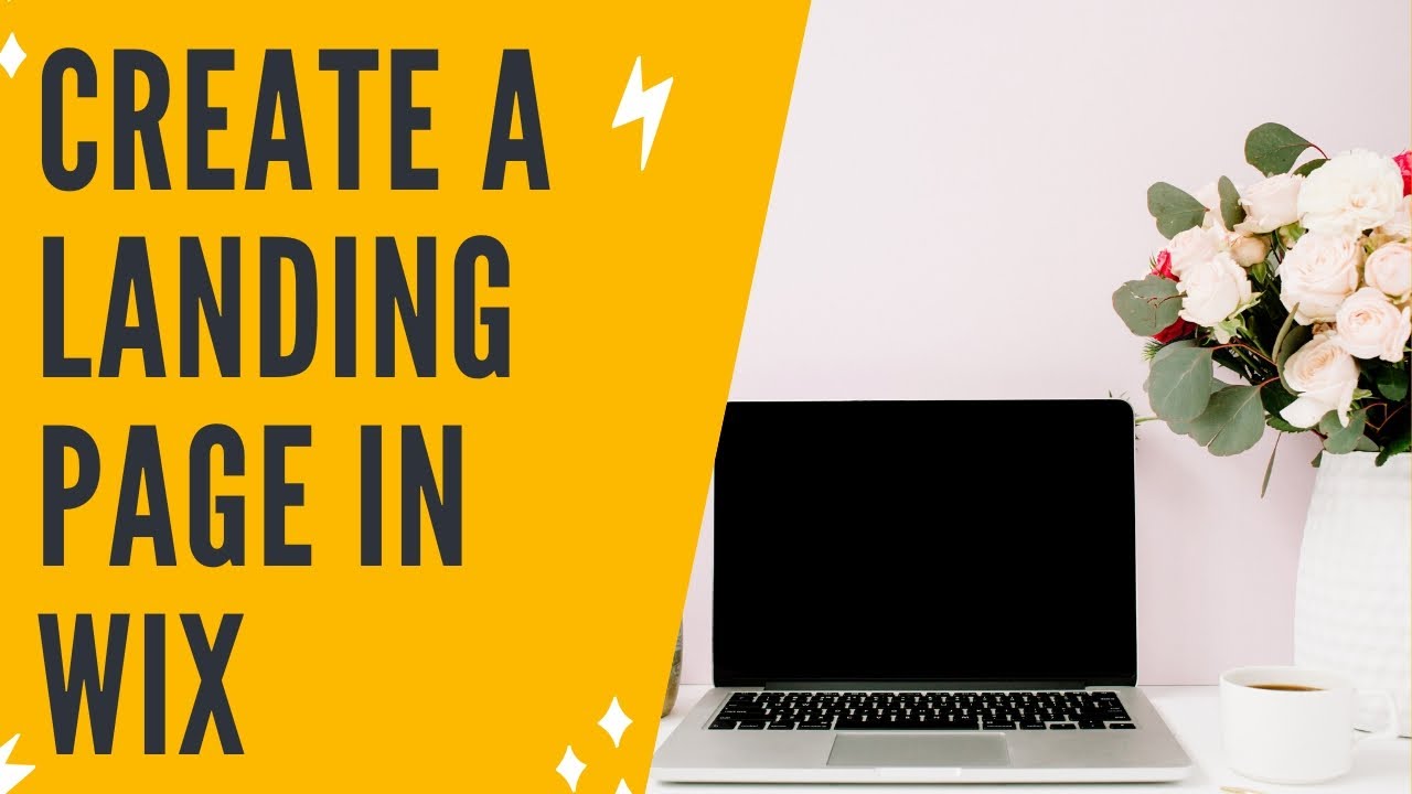 WIX LANDING PAGE: How To Create A Landing Page Wix | How To Build A Landing Page In Wix