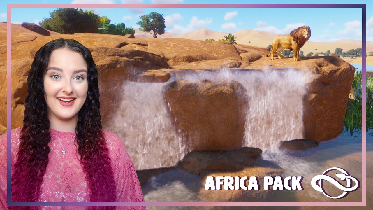 Lion's Waterfall // Planet Zoo: Africa Pack