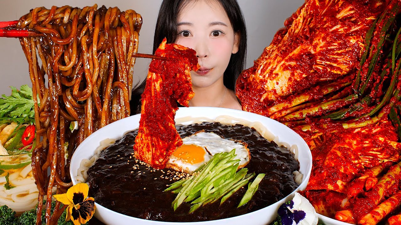 실비김치 먹고 매워서 비실비실🔥실비김치 선화동유니짜장 선화동가락우동 먹방 korean spicy kimchi [eating show] mukbang korean food