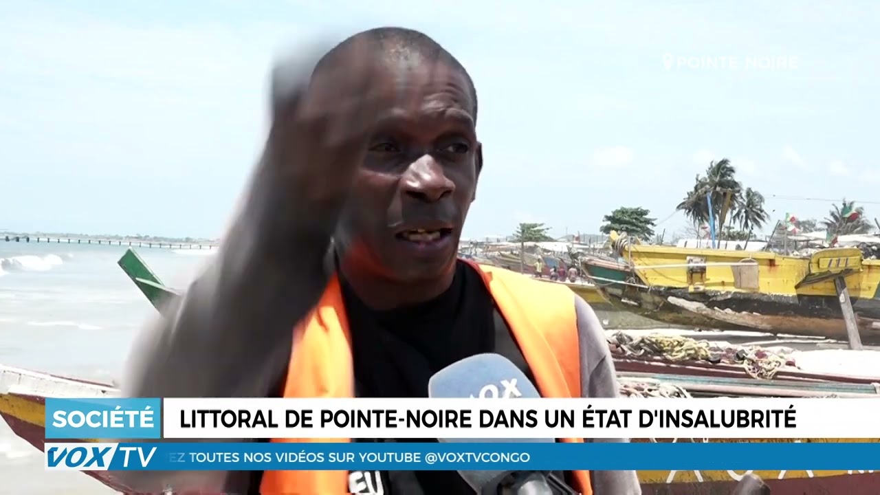 Littoral de Pointe Noire dans un état d'insalubrité