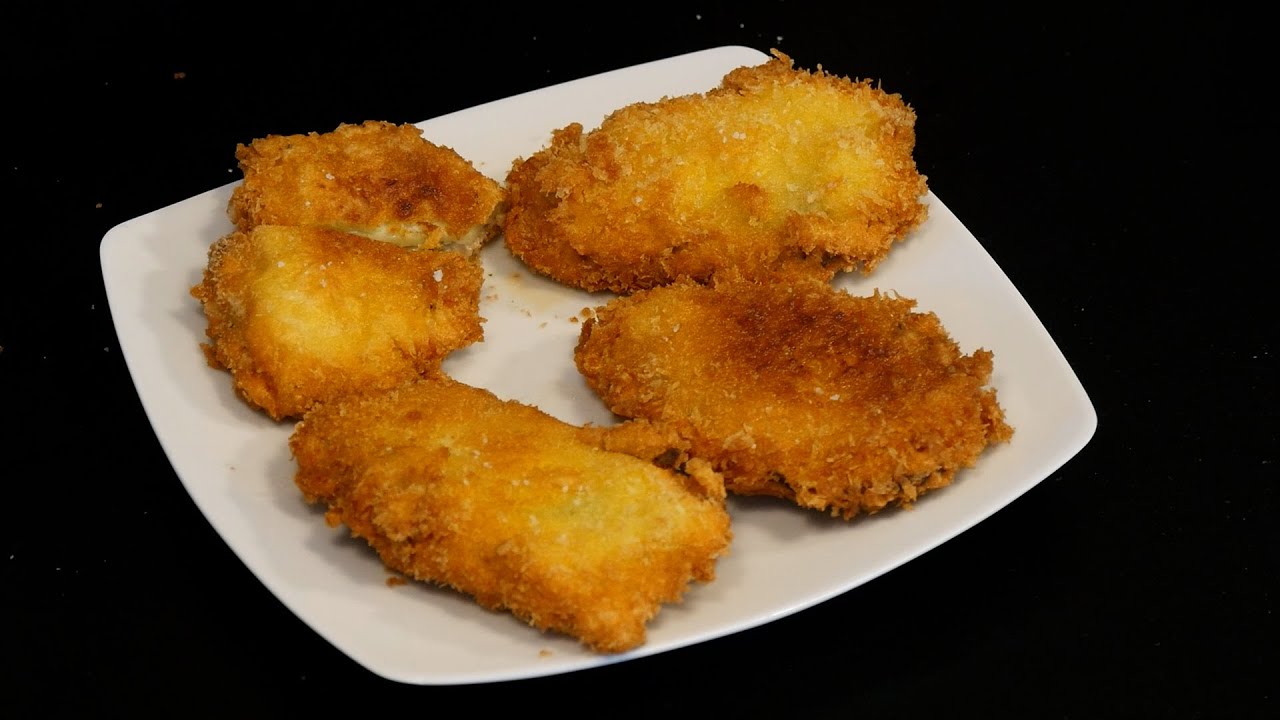 Les Beignets d'aubergines farcis