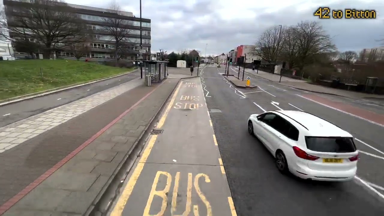 First Bus Bristol No.42 City Centre to Bitton