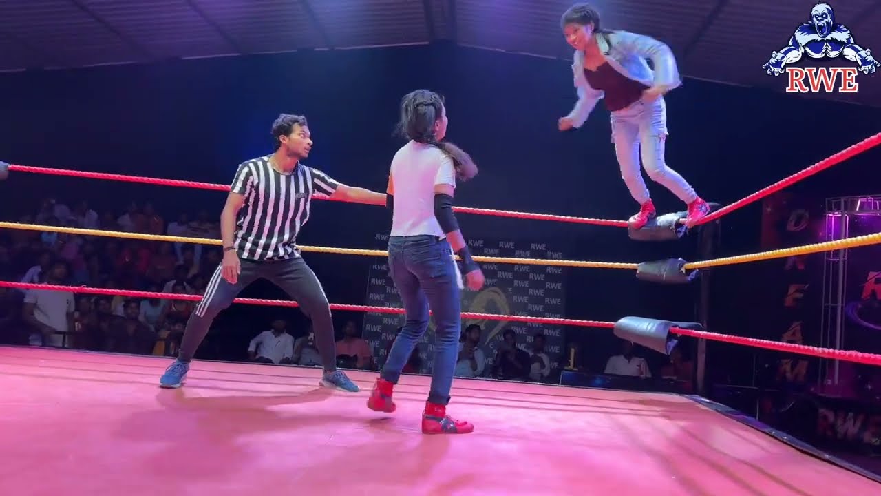 Aadrika VS Sapna Full Wrestling Match 🔥/RWE Dream Show Match