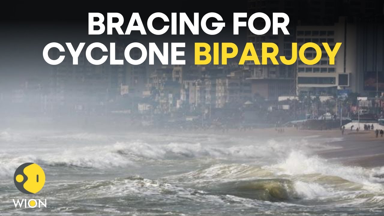 Cyclone Biparjoy LIVE: India & Pakistan keep a close eye on tropical storm amid evacuations | WION