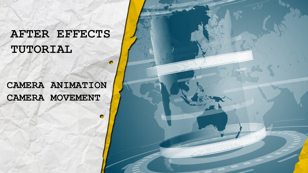 After Effects Tutorial: Camera Animation / Camera Movement