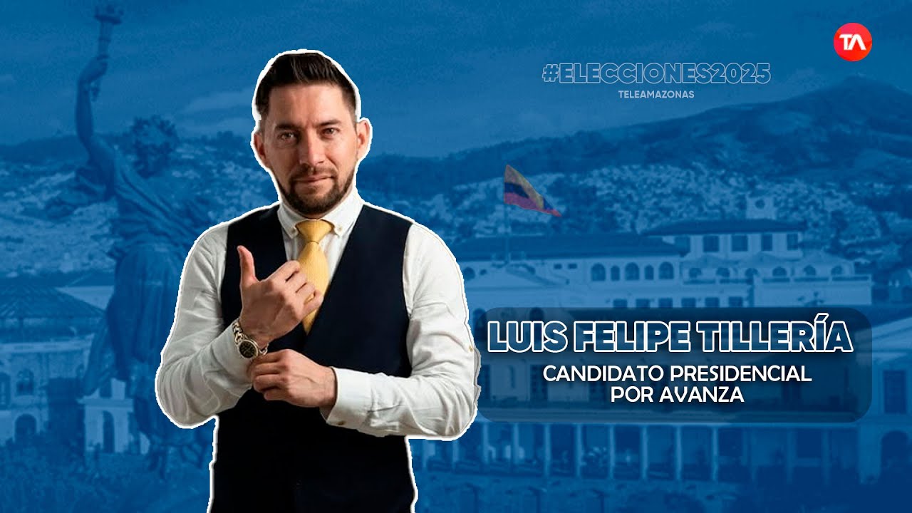 Entrevista al candidato presidencial Luis Felipe Tillería: Que los presos trabajen como 'chinos'