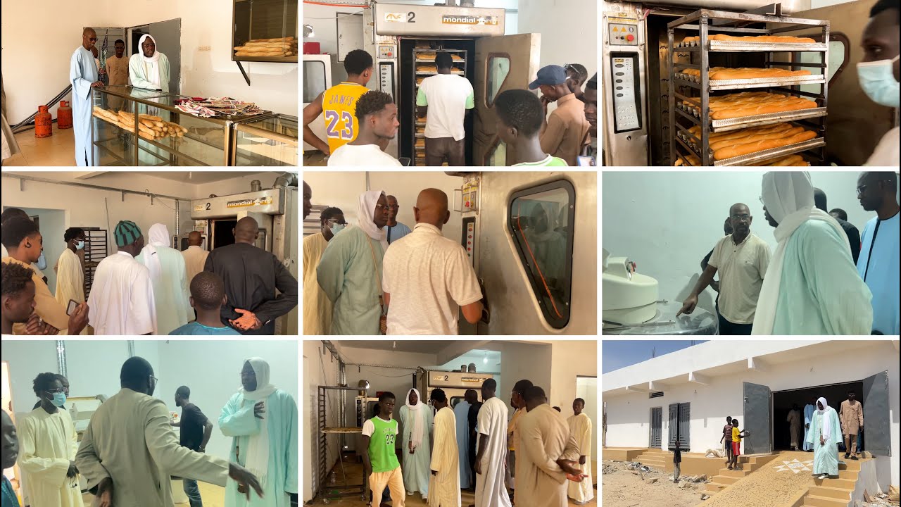 Ouverture Boulangerie Manaroul Houda (Touba Mbarassane) par Cheikh Ahmadou Mback&egrave; Maoulhayat