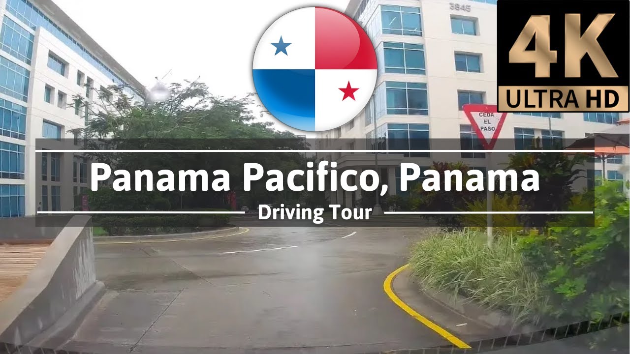 Driving around Panama Pacifico, Panama [4k] 🇵🇦